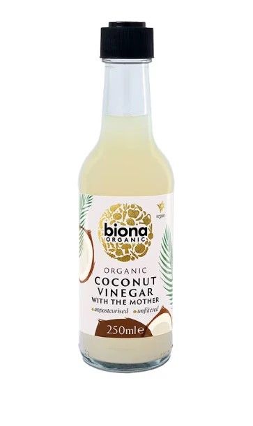Otet de cocos nefiltrat, bio, 250ml, Biona 1