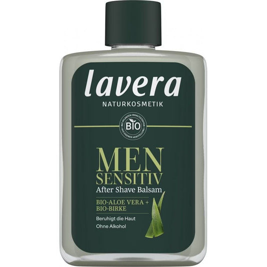 After shave balsam sensitiv cu aloe vera si mesteacan bio , 100ml, Lavera