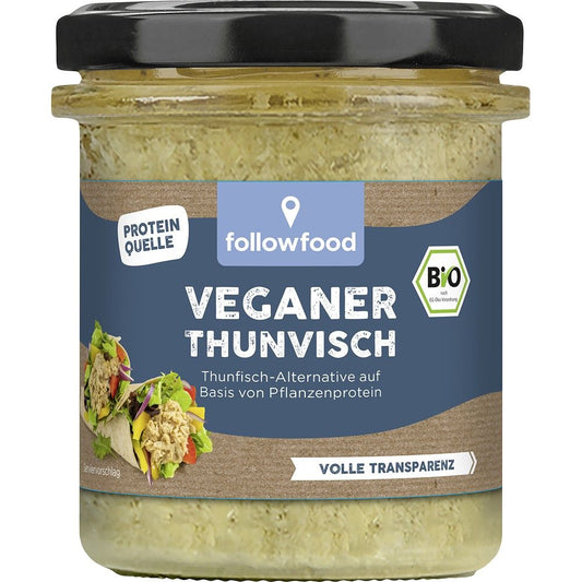 Pasta alternativa la ton pe baza de proteina vegetala bio, 180g, Followfish