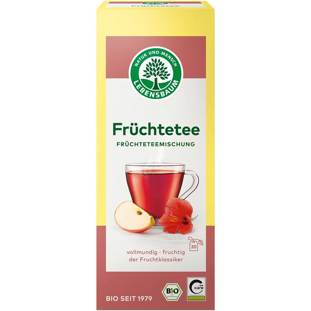 Ceai de fructe,  20 plicuri , bio, 50g, Lebensbaum