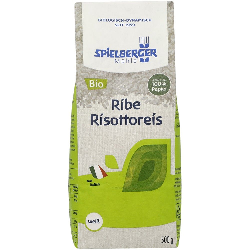 Orez Risotto Ribe alb bio Spielberger, 500g