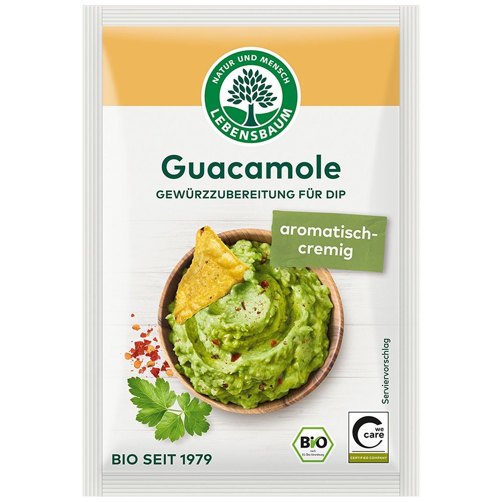 Mix de condimente pentru guacamole bio Lebensbaum, 8g
