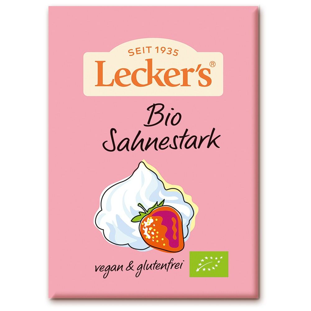 Intaritor pentru frisca, fara gluten 4x8g , bio, 32g,  Leckers