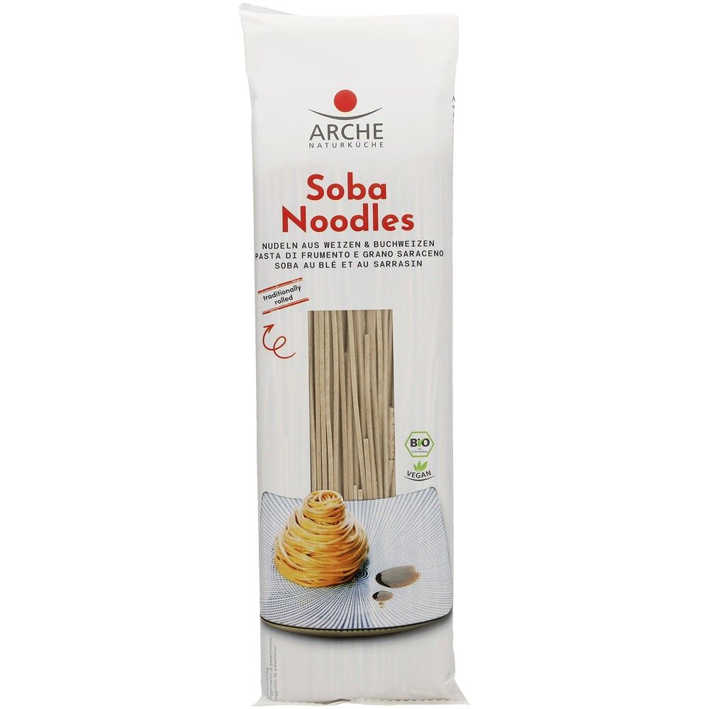 Taitei de grau si hrisca Soba , bio, 250g,  Arche