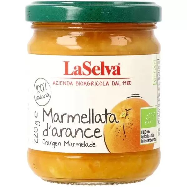 Marmelada de portocale bio , 220g, LaSelva