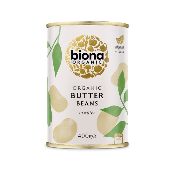  Fasole alba uriasa bio 400g Biona