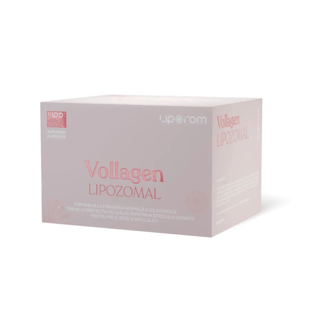 Vollagen Lipozomal, 30 plicuri, Liporom