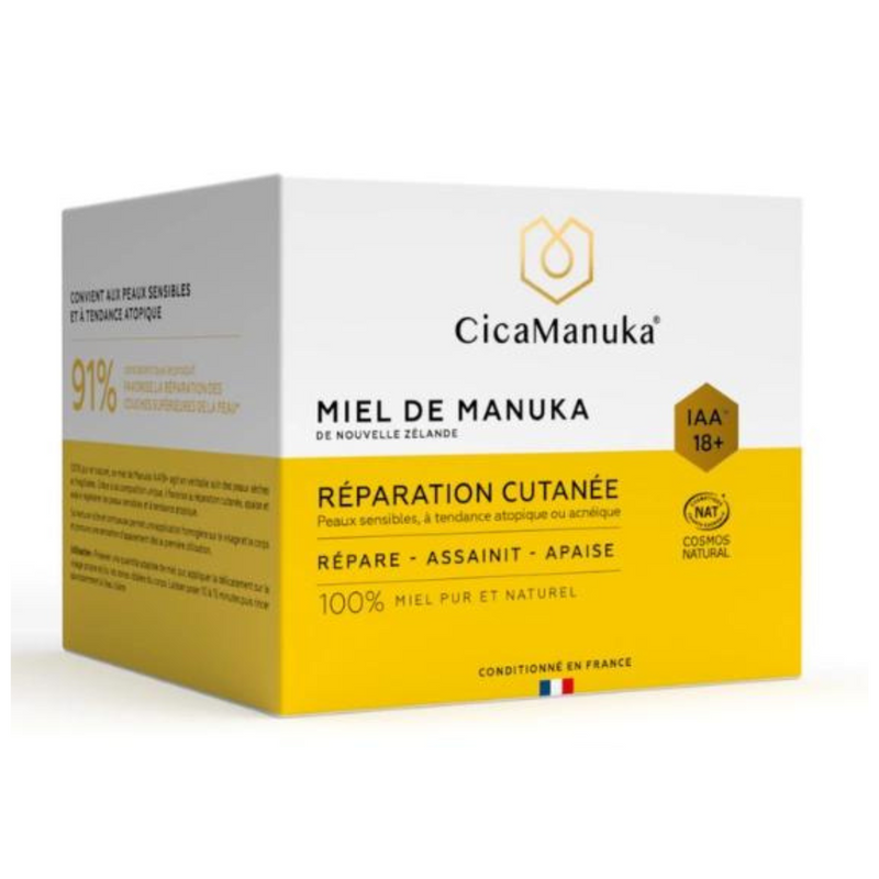 Crema reparatoare pentru piele 100% miere de manuka IAA18+, 150ml, CicaManuka 2