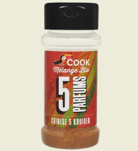 Mix de condimente chinezesc 5 Parfumuri bio 35g Cook 1