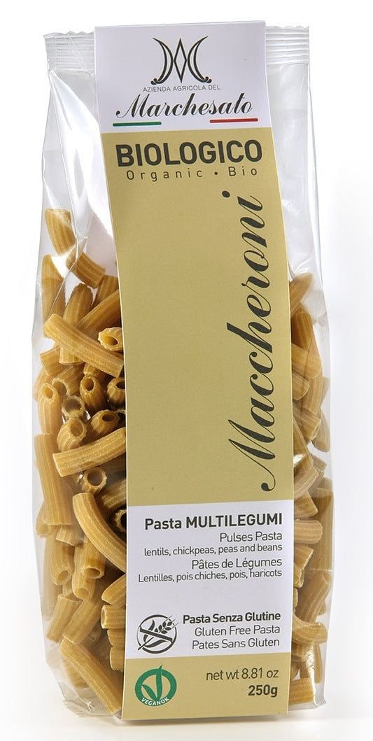 Paste maccheroni cu legume fara gluten eco 250g Marchesato