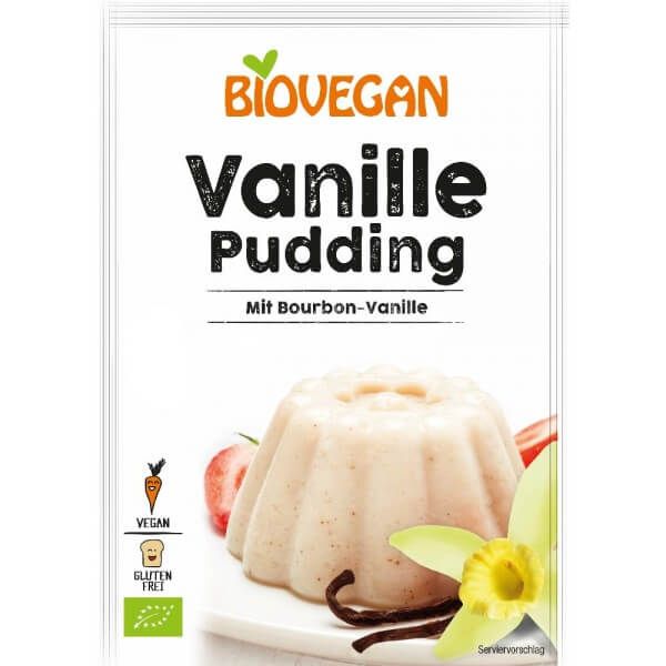Pudra budinca vanilie bio fara gluten