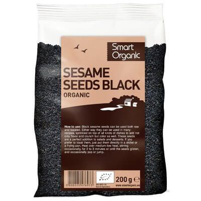 Seminte de susan negru eco 200g Smart Organic