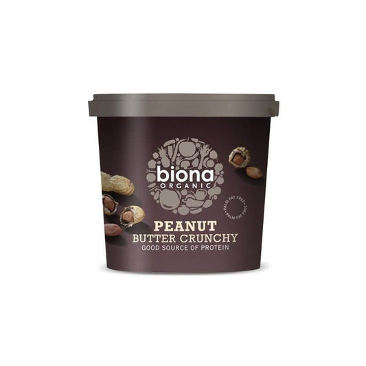Crema de arahide crunchy eco 1kg BIONA