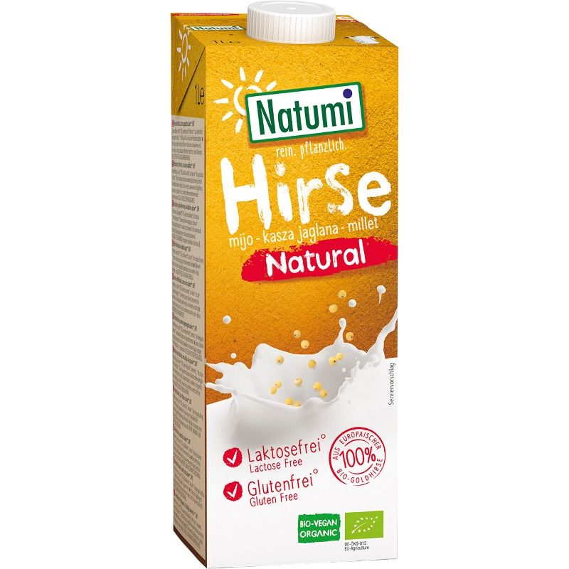 Bautura vegetala din mei, 1l, Natumi