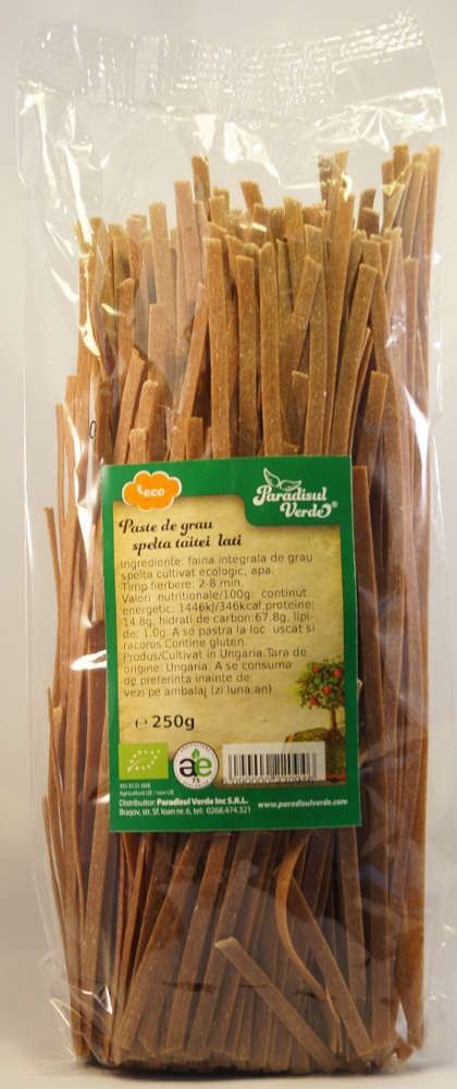 Paste Grau Spelta Integral Taitei Lati, Eco, 250g ,Paradisul Verde