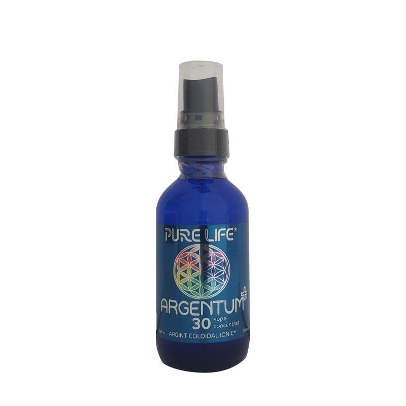 Argint coloidal ARGENTUM Concentrat cu pulverizator 35ppm 60ml Pure Life 3