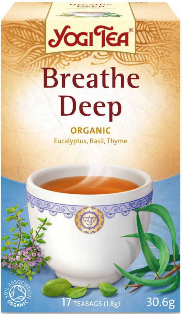  Ceai Respiratie Profunda, Bio, 17plicuri, Yogi Tea