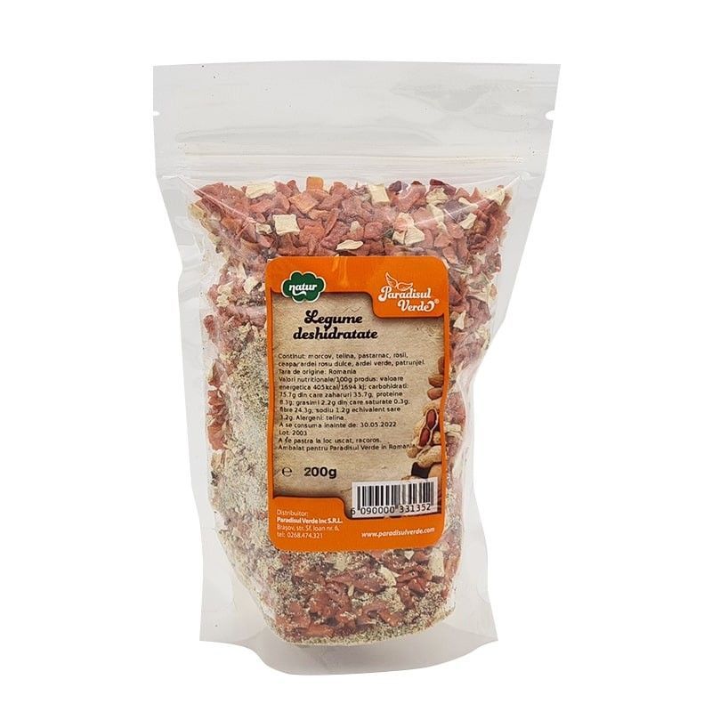 Amestec de Legume Deshidratate, 200g, Paradisul Verde