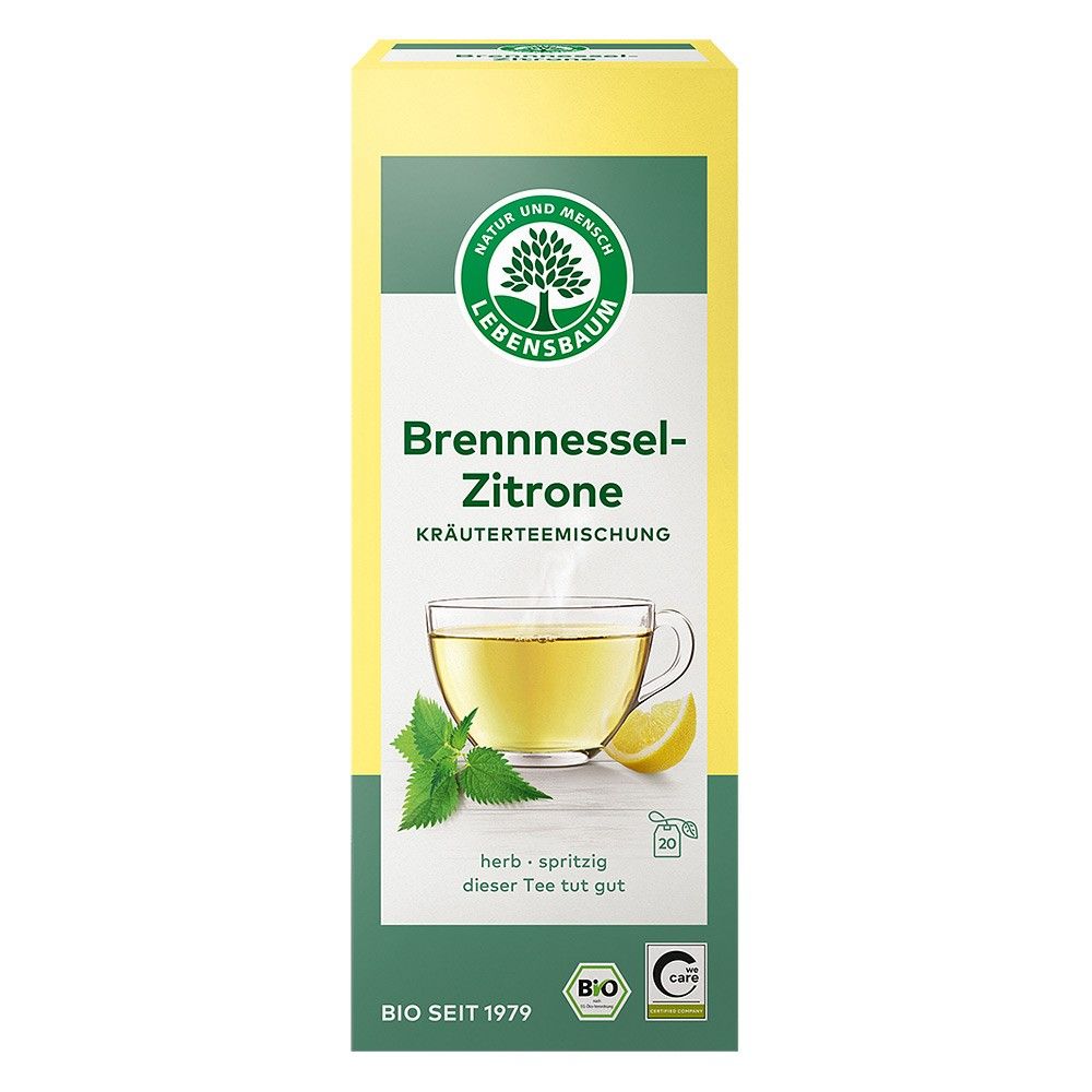 Ceai de urzica si lamaie bio 30g Lebensbaum