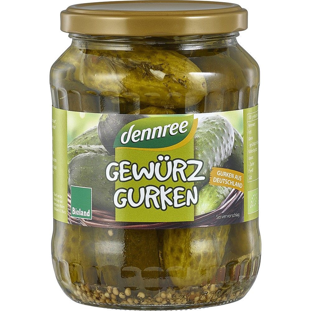 Castraveti murati 670g Dennree