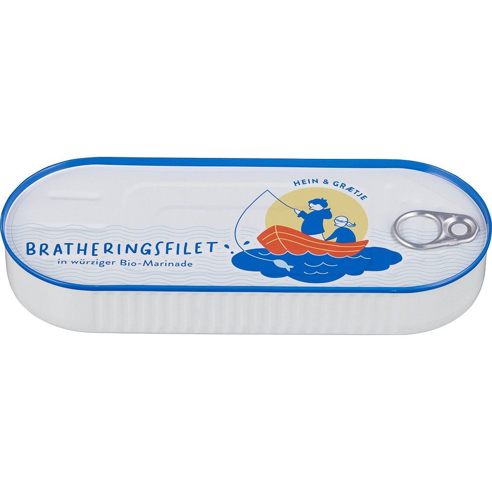 File de hering prajit cu marinata bio 325g Hein Graetje