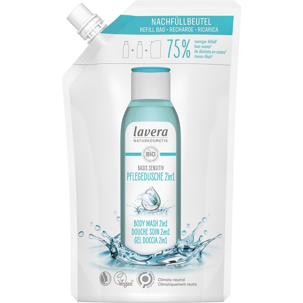 Gel de dus 2 in 1 cu aloe vera bio si cheratina vegetala 500ml Lavera