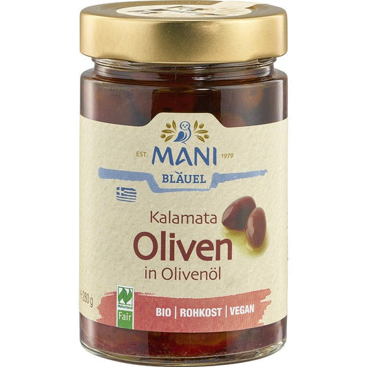 Masline Kalamata in ulei de masline 280g Mani
