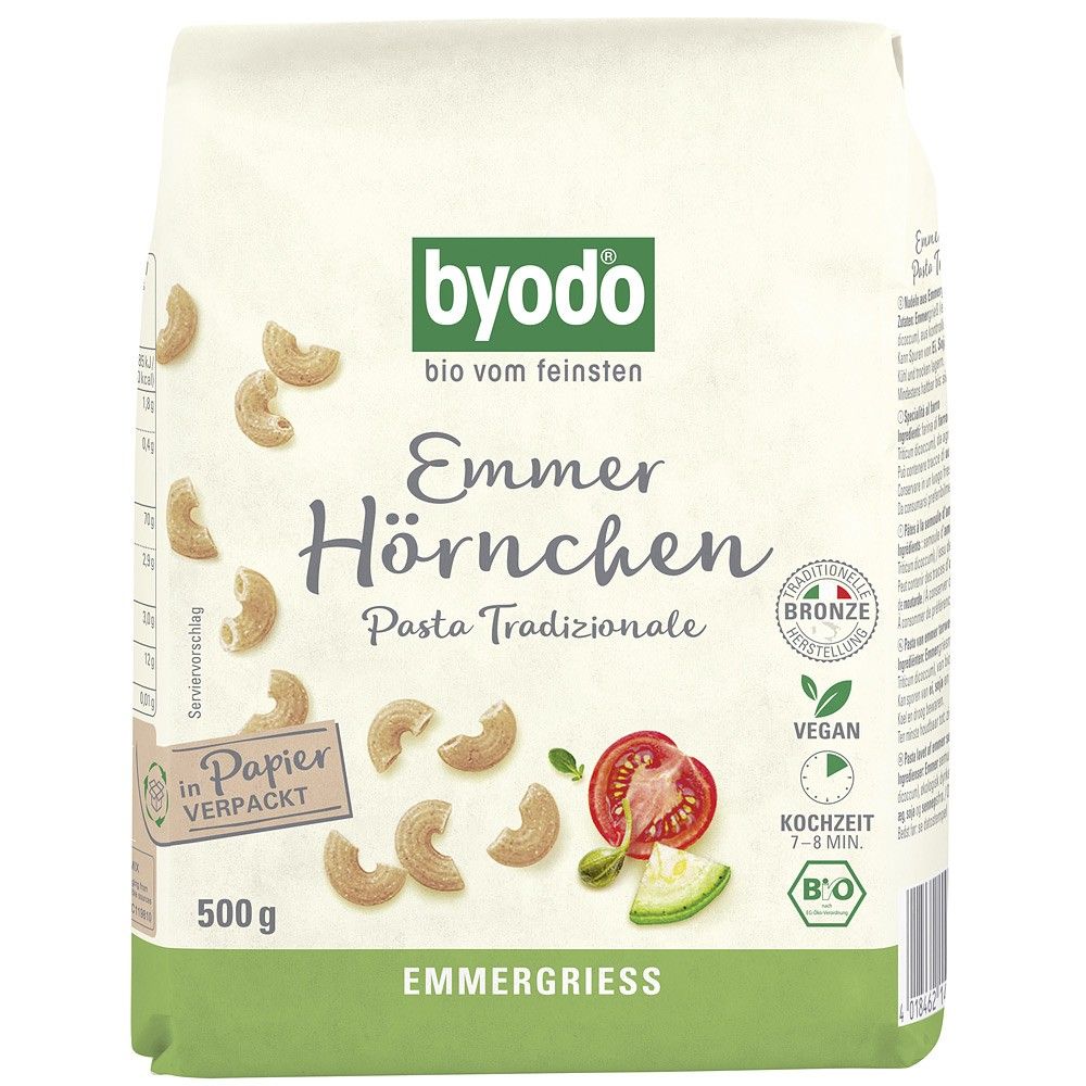 Melci bio din emmer 500g Byodo