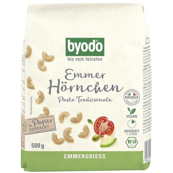  Melci din emmer bio 500g Byodo