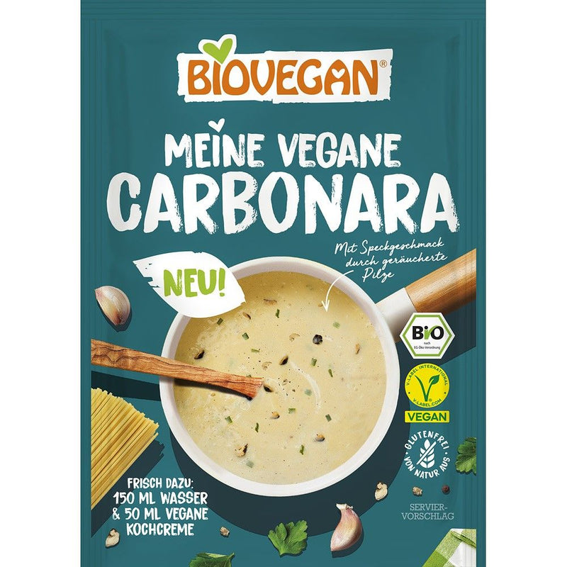 Mix bio pentru sos carbonara fara gluten vegan 1