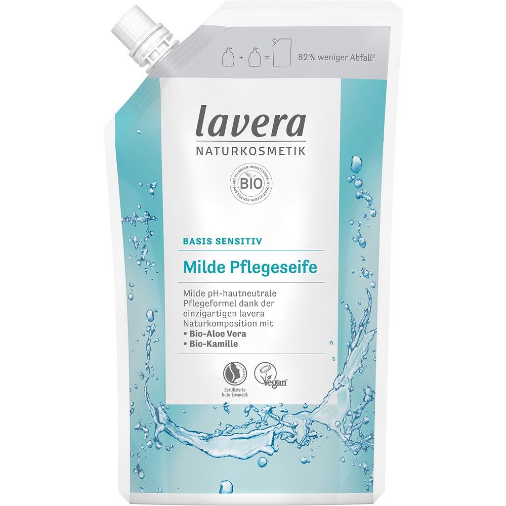 Sapun lichid fin Senzitiv rezerva 500ml Lavera