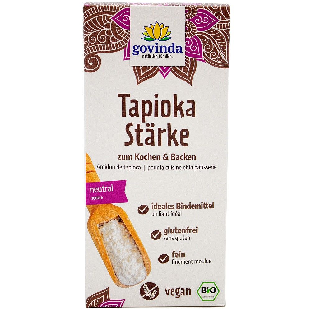 Amidon bio de tapioka 330g Govinda