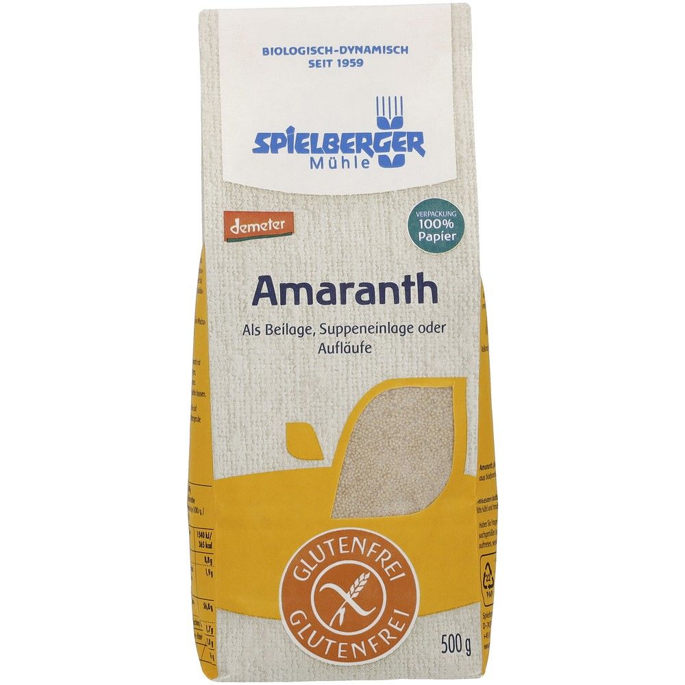 Amarant fara gluten bio Spielberger 500g - Verlin