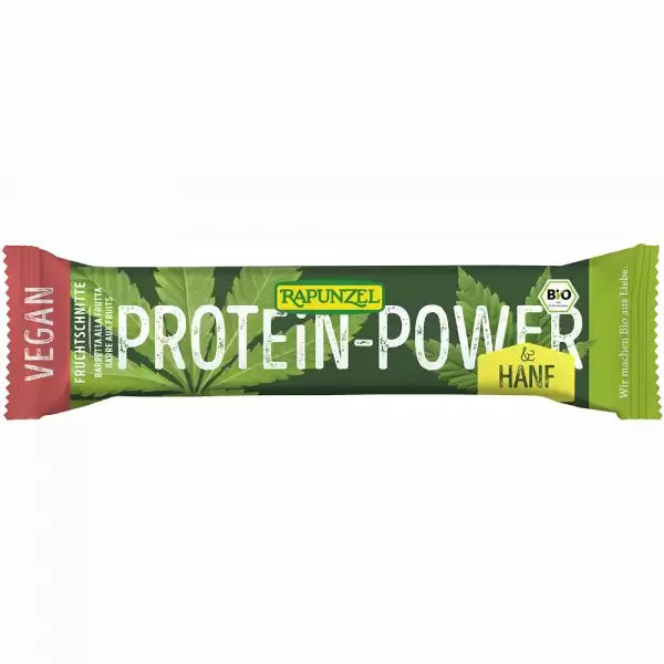 Baton fructe proteina din canepa 30g Rapunzel - Verlin