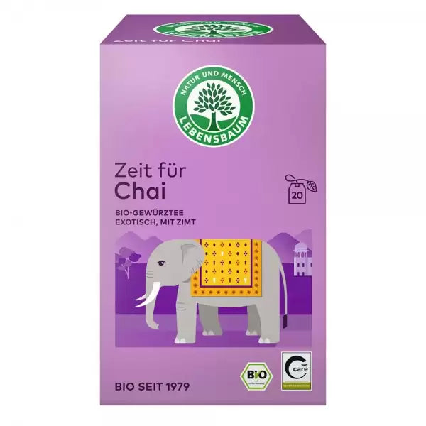 Ceai bio tipic Chai x20 plicuri 40g Lebensbaum - Verlin