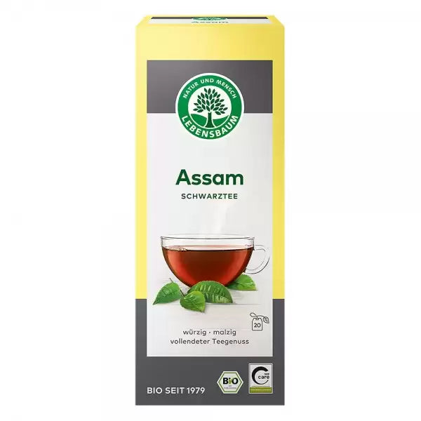 Ceai negru bio Assam 40g Lebensbaum - Verlin