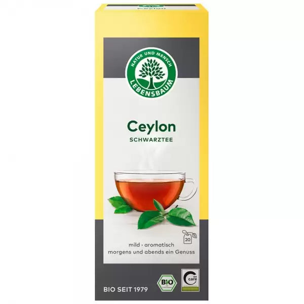Ceai negru Ceylon 40g Lebensbaum - Verlin