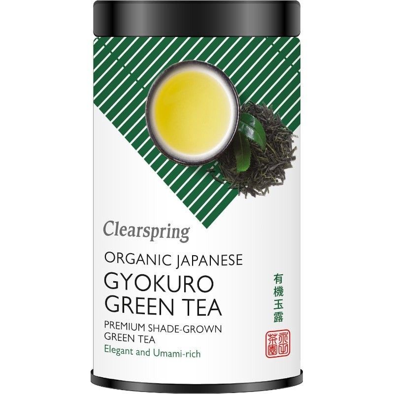 Ceai Verde Japonez Gyokuro Bio 85g Clearspring - Verlin