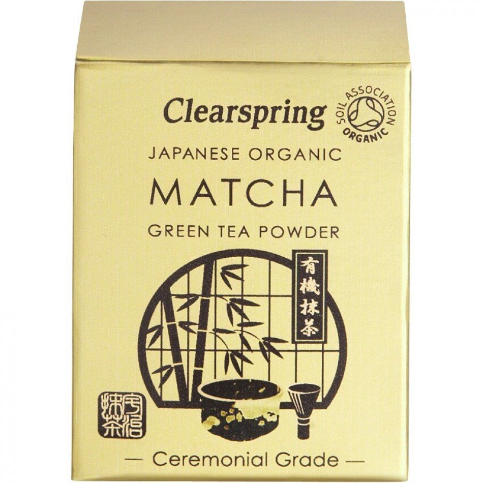Ceai Verde Matcha Ceremonial Eco 30g Clearspring - Verlin