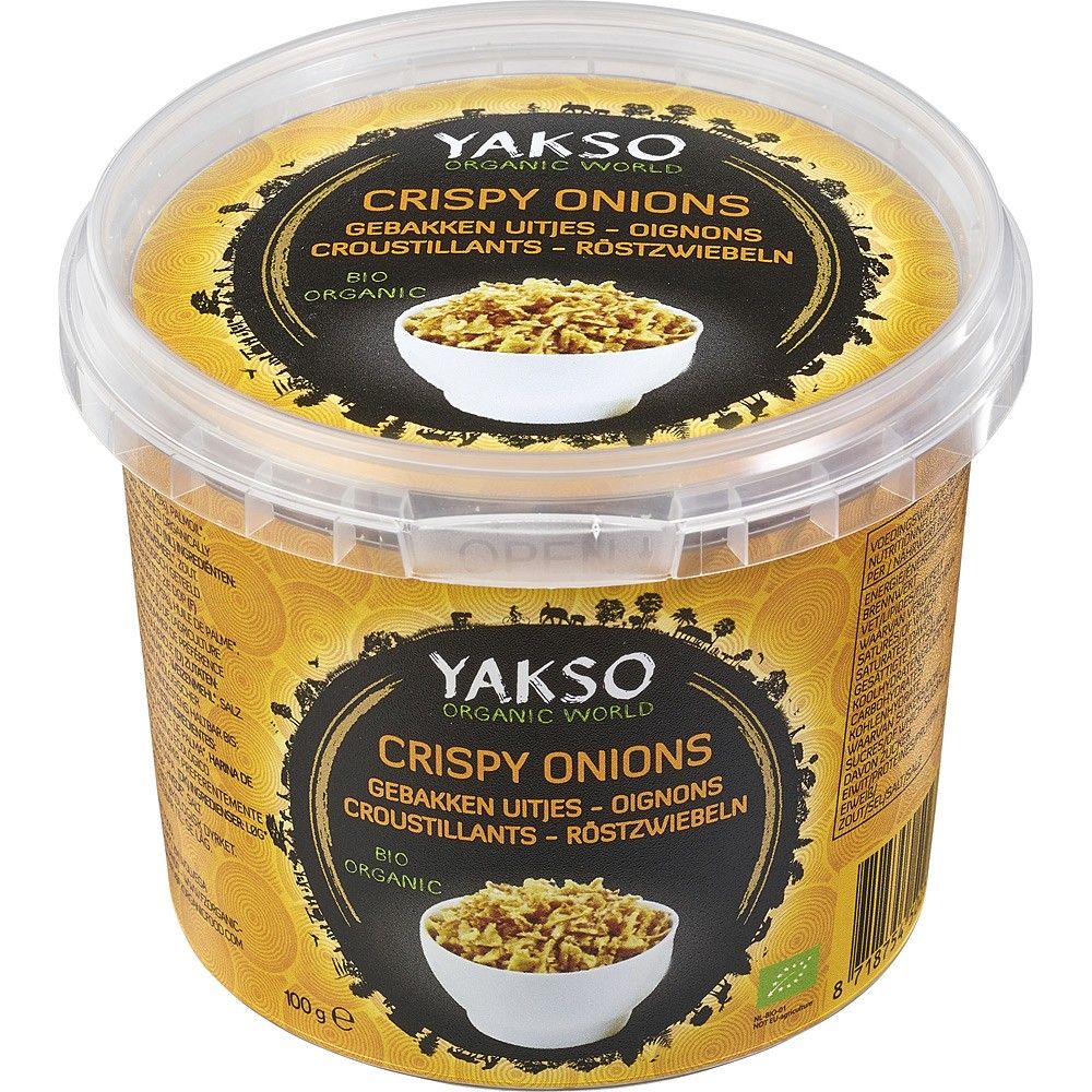 Ceapa bio prajita 100g Yakso - Verlin