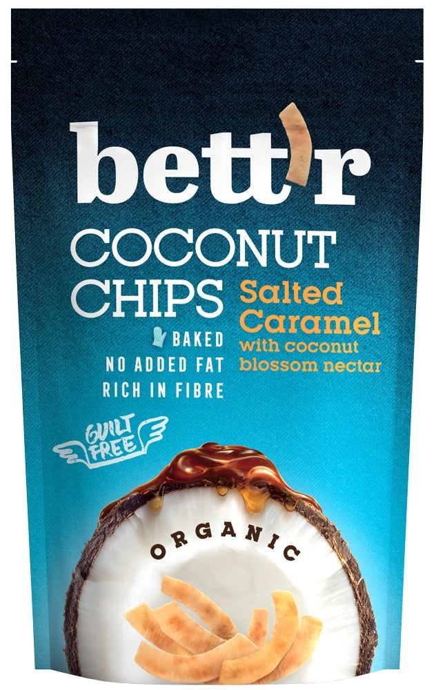 Chips cocos si caramel sarat eco 70g BETTR - Verlin