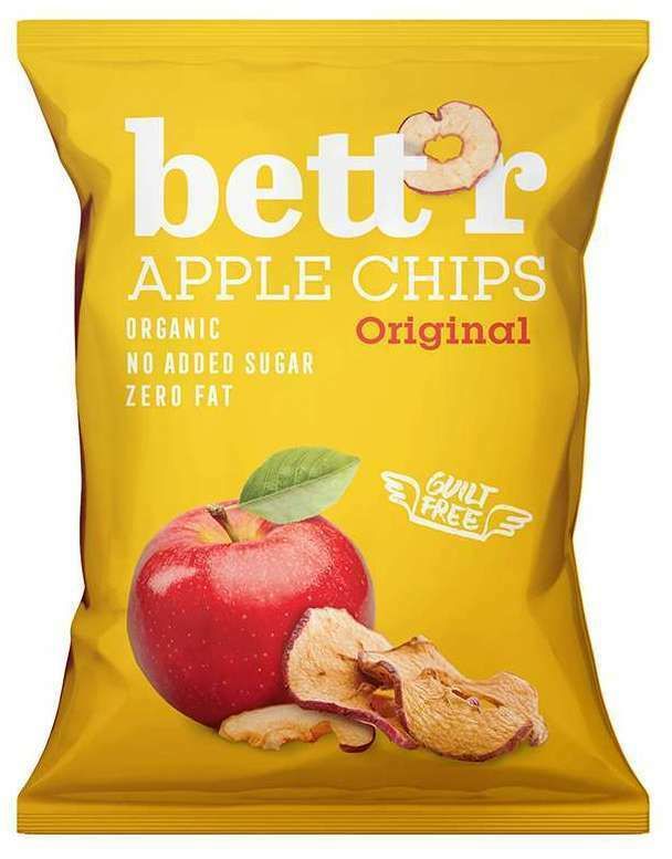 Chips din mere bio 50g Bettr - Verlin