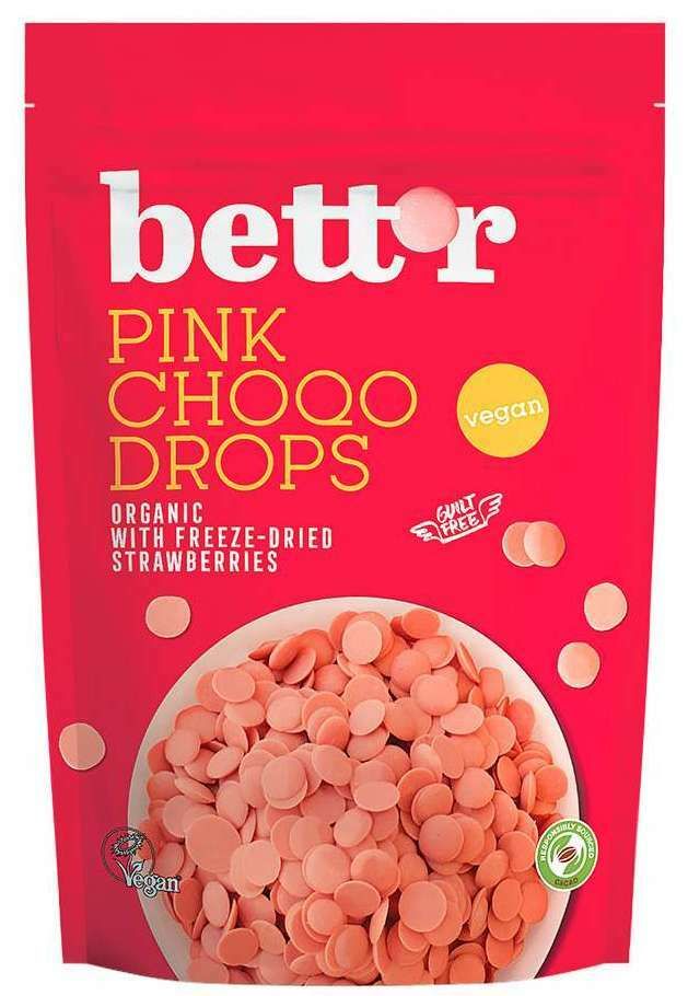 Choco drops roz bio 200g Bettr - Verlin