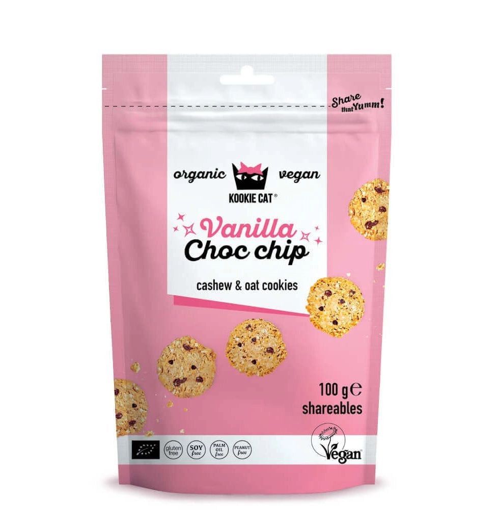 COOKIE vanilie si ciocolata fara gluten bio 100g - Verlin