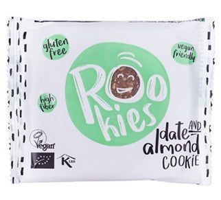 Cookie migdale si curmale BIO 40G Rookies - Verlin