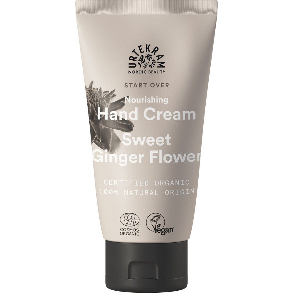 Crema maini flori dulci ghimbir 75ml Urtekram - Verlin