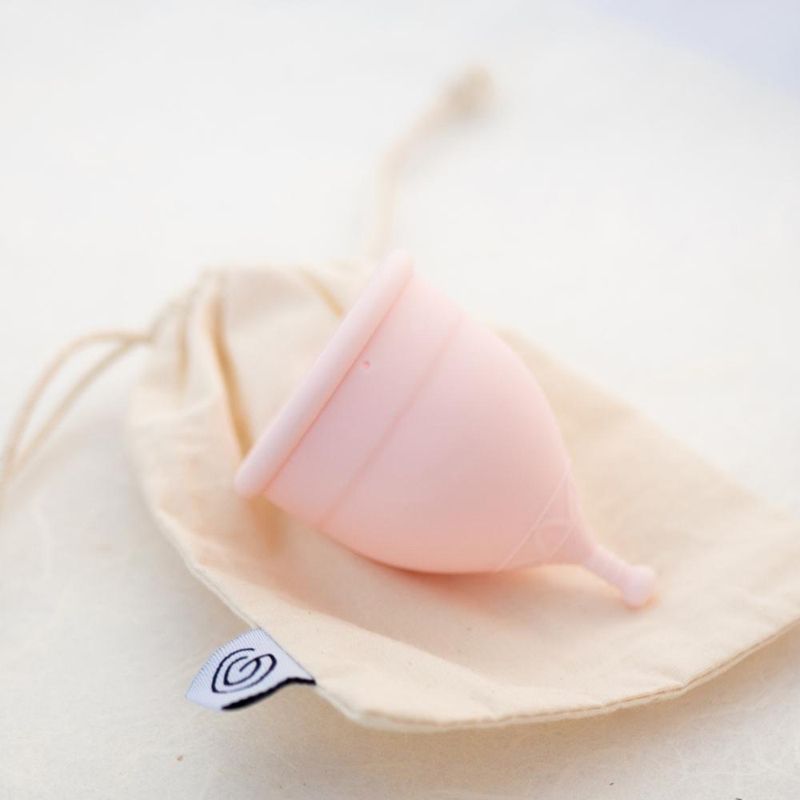 Cupa menstruala roz marime Grace Green - Verlin