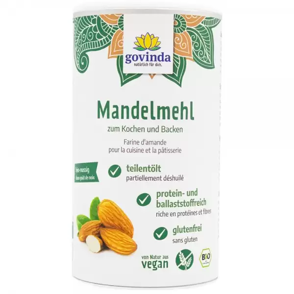 Faina bio migdale fara gluten 200g Govinda - Verlin