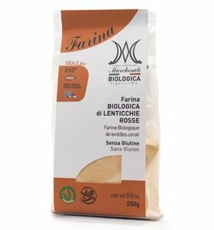 Faina linte rosie fara gluten eco 250g Marchesato - Verlin