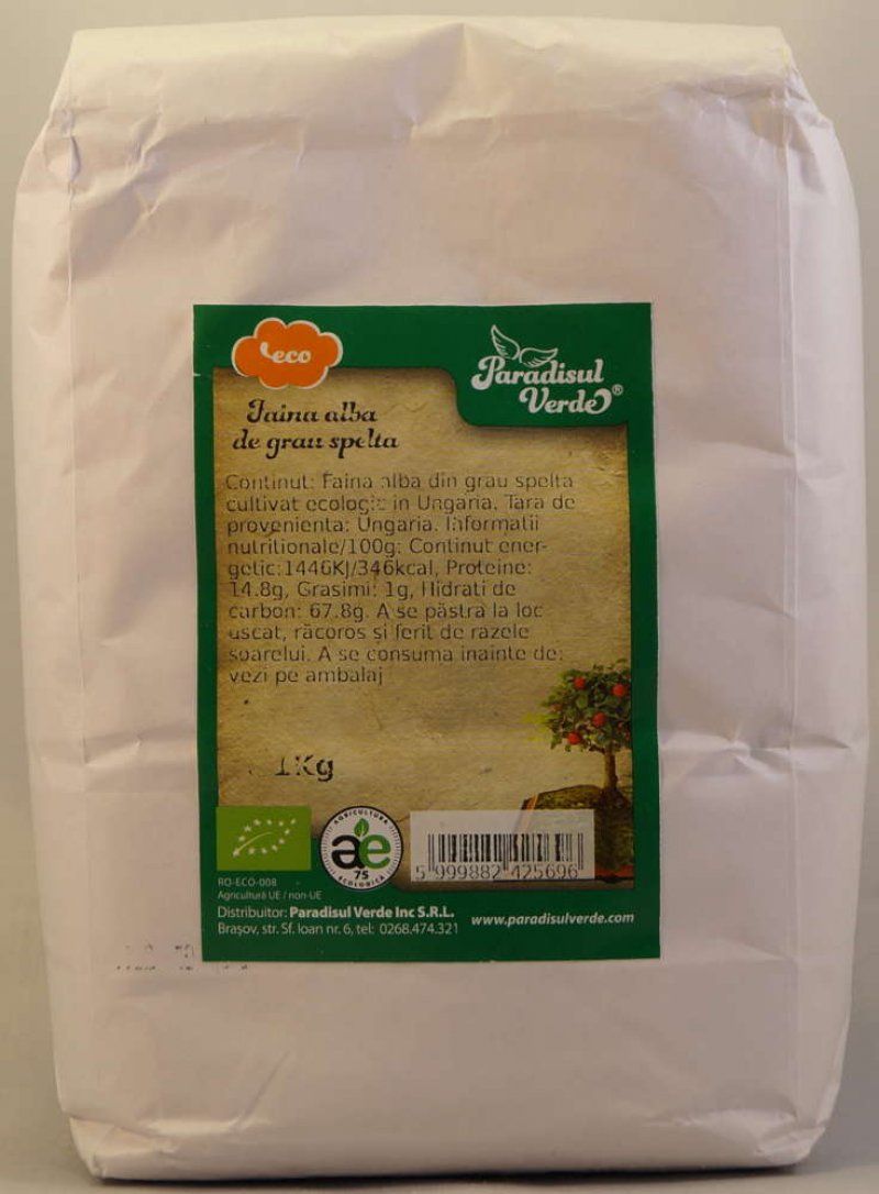 Faina Alba Grau Spelta Eco 1kg Naturgold - Verlin